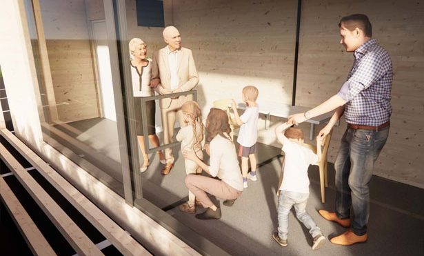 “The Social Contact Pod” Allows You to Connect with Family Members Without The Risk of Contamination - Tuvie