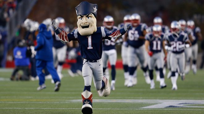 The history of the New England Patriots logo, uniforms, and jerseys