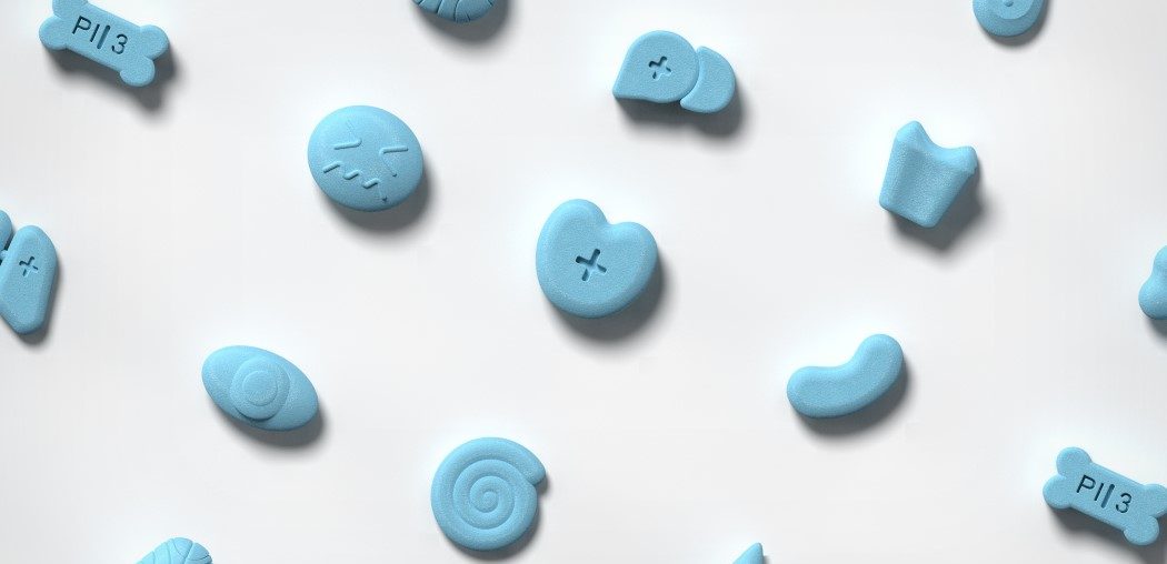 Medicines shaped like emoji so you know what ailment the pills are for!
