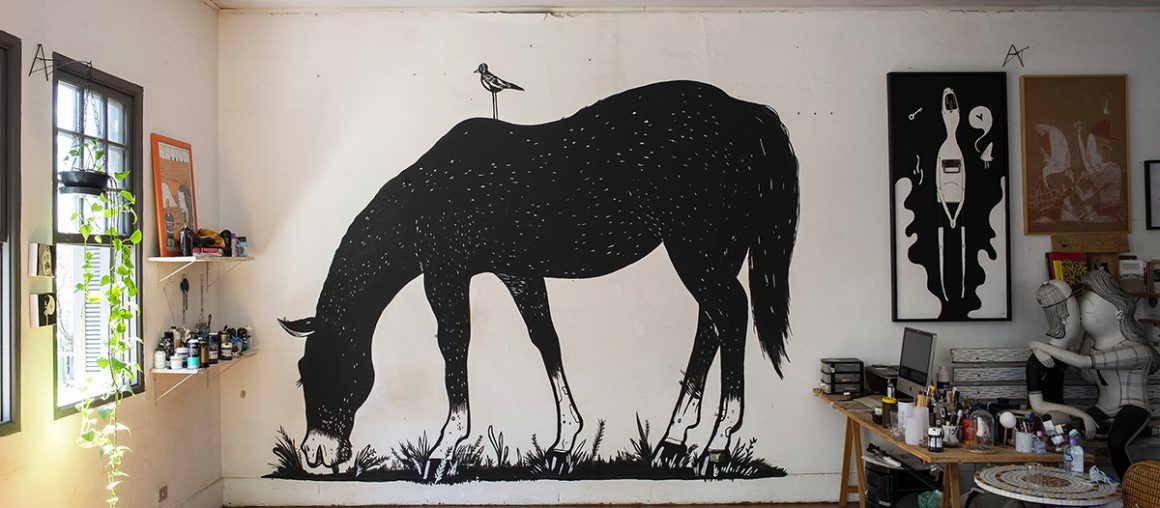 Home MuralFest: 67 Artists Simultaneously Painted Murals in Their Homes and Gardens While Quarantined