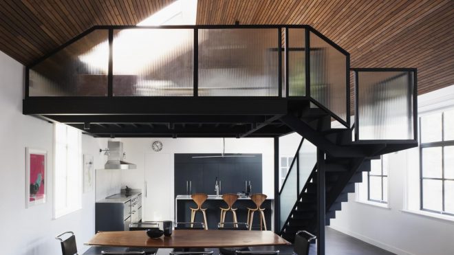 Paper House Project transforms school hall into family home in Greenwich