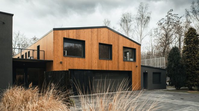 A Modern Barn-Inspired House With Remnants of An Old 70's Structure