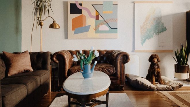 This Renovated Brooklyn Apartment Has the Most Gorgeous DIY Kitchen Tile Floor