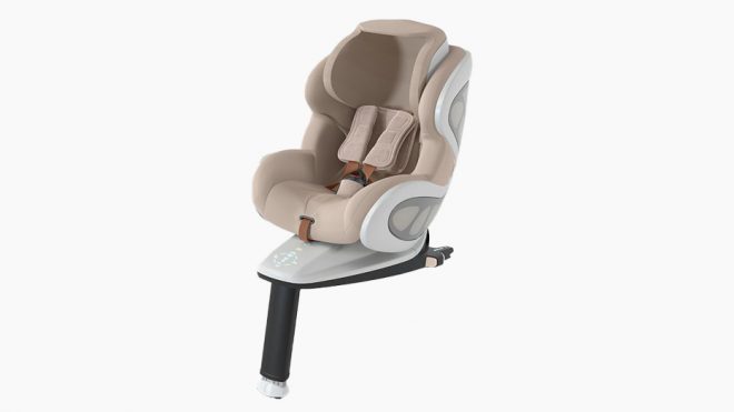 This Carbon Fiber-Framed Car Seat Uses Military Energy-Absorption Technology