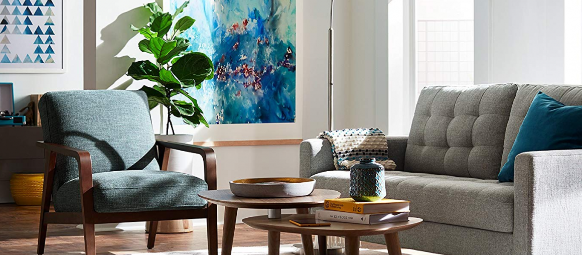 I tested furniture from Amazon's private-label brands — and the quality is surprisingly comparable to my higher-end furniture