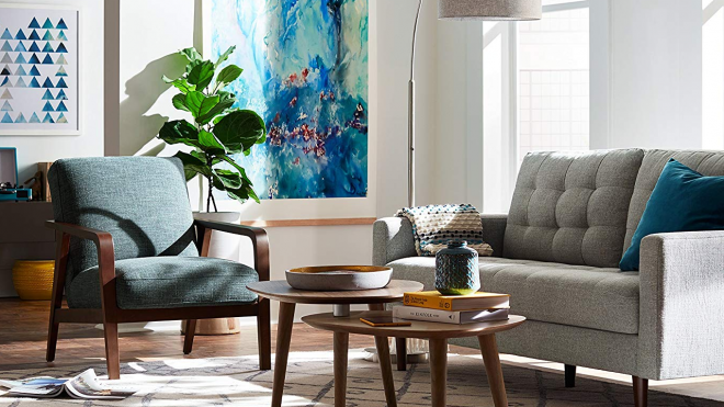 I tested furniture from Amazon's private-label brands — and the quality is surprisingly comparable to my higher-end furniture