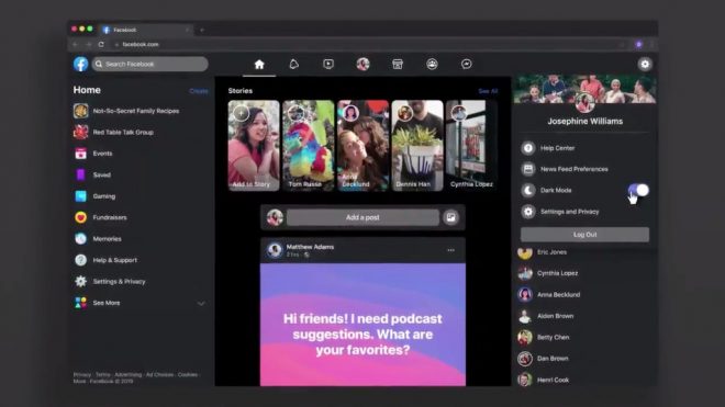 [Update: Available globally] Facebook rolling out new web design with dark mode, here’s how to opt-in - 9to5Mac