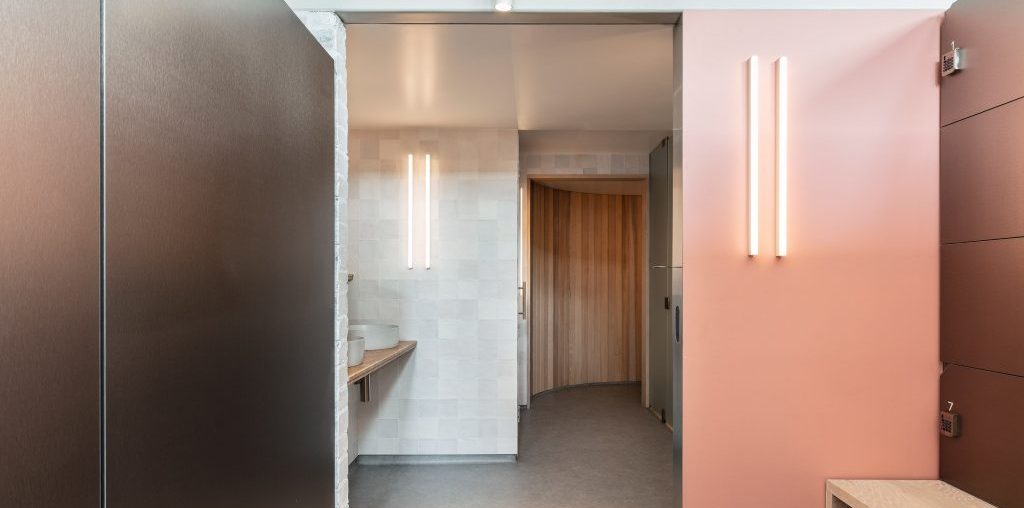 Esoteriko pairs timber and metal inside Shelter wellness centre in Sydney