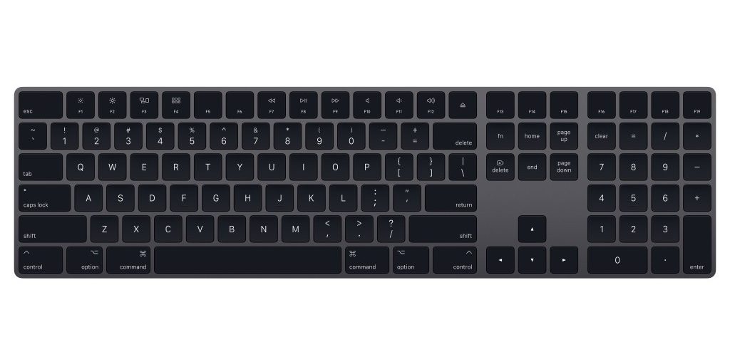 Apple's Space Gray Numeric Wireless Keyboard hits Amazon low at $130 - 9to5Toys