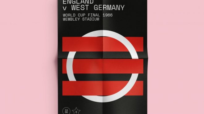 Classic match day posters designed by From 12 Yards to celebrate the beautiful game
