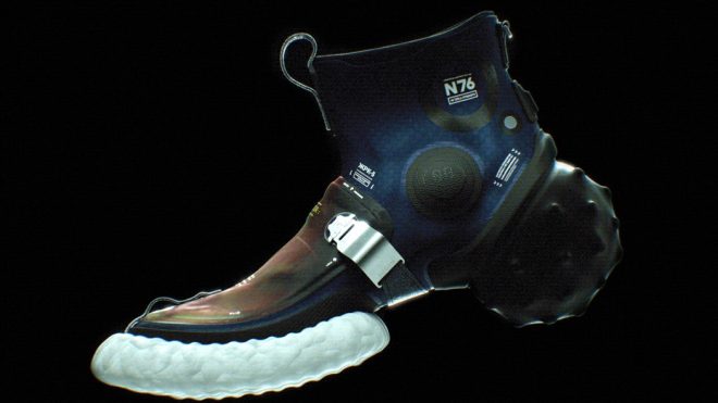 Futuristic Footwear for the ‘space-age’ showcases an innovative outsole