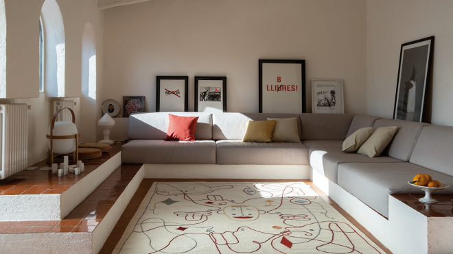 Silhouette Rugs Have Their Eye on You - Design Milk