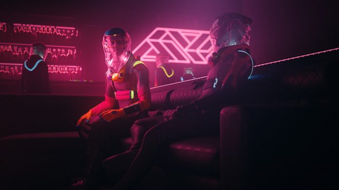 The Micrashell Futuresuit Lets You Party Like It's 2099 - Design Milk