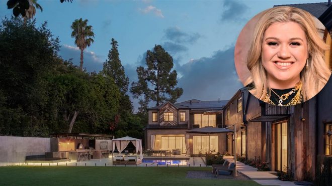 Take a look inside Kelly Clarkson's glamorous L.A. home
