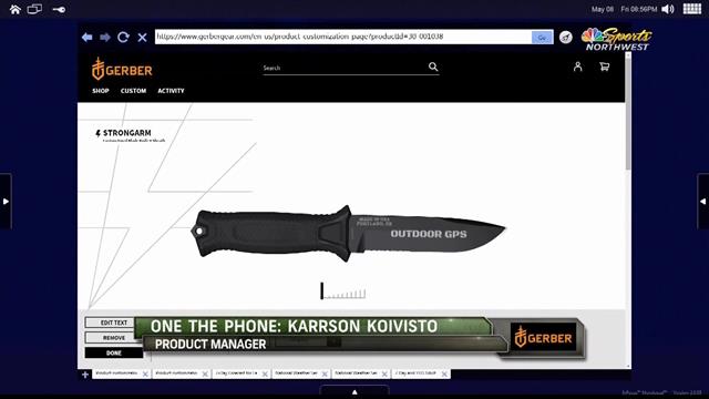 How to design your own custom Gerber Knife!