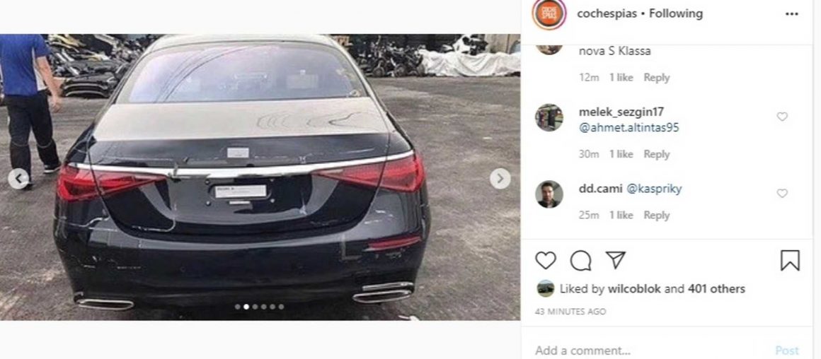 2021 Mercedes S-Class Leaks In Fully Revealing Spy Shots