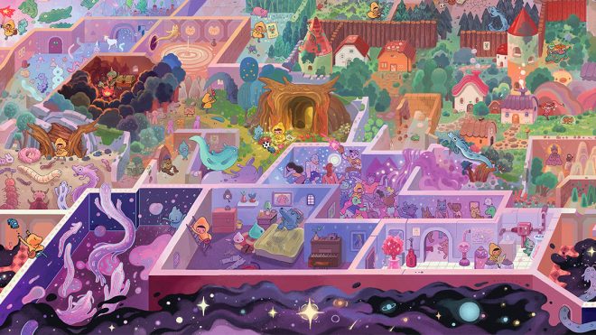 Once Complete, Magic Puzzles Reveal an Optical Illusion and Secret Narrative
