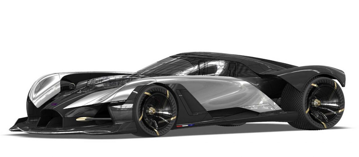 Bugatti La Finale Concept is a beautiful tribute to combustion engines
