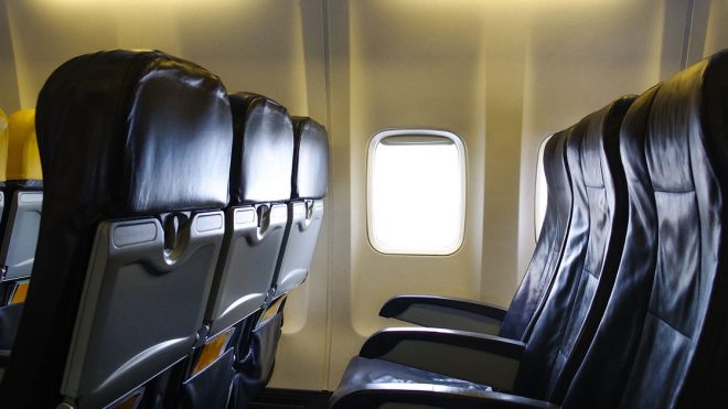 Engineer designs middle seat device that can improve social distancing on planes