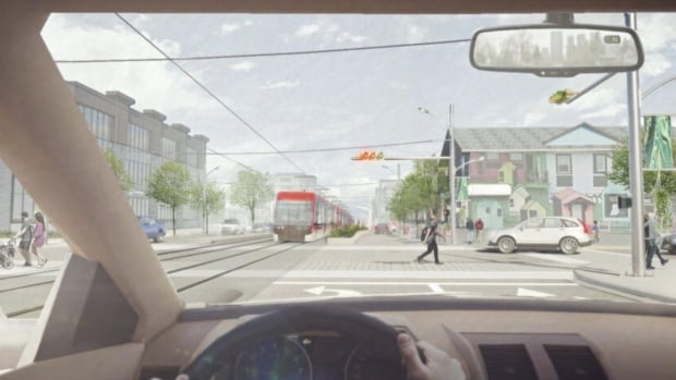 City unveils new vision for Green Line, from downtown and over the Bow | CBC News