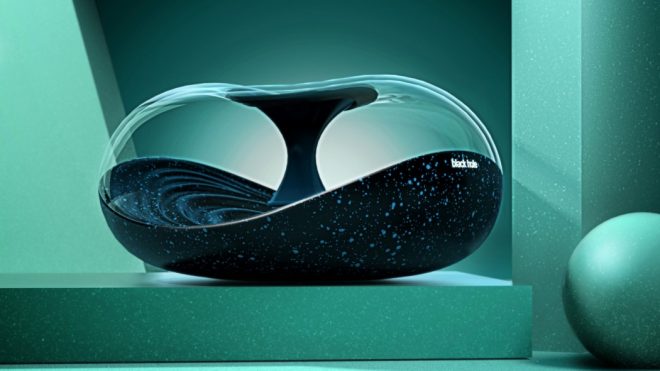 Inspired by a Black Hole, this speaker’s design makes you ‘gravitate’ towards it!