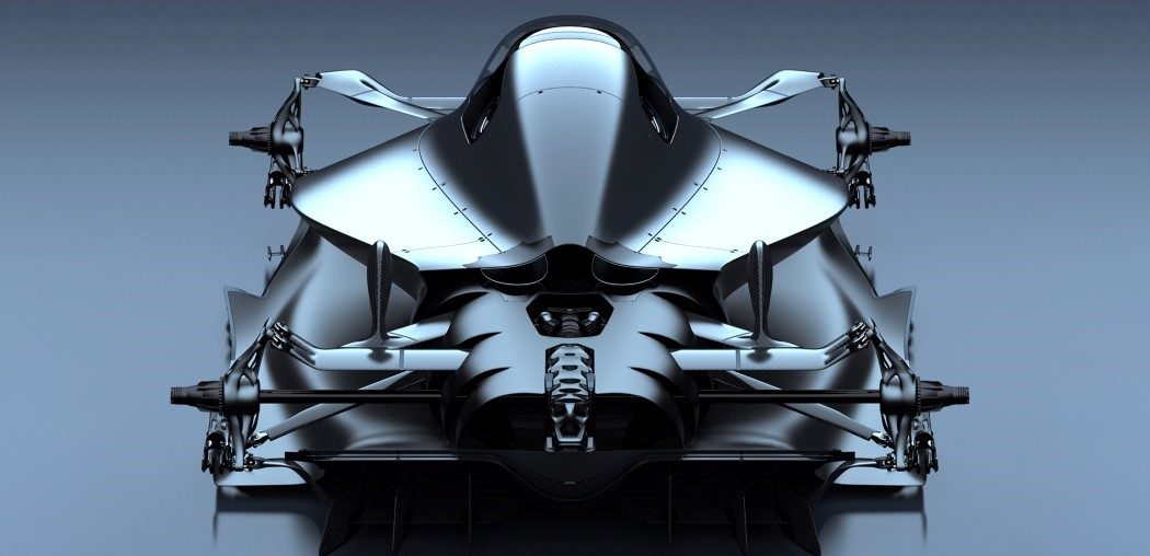 This Formula 1 car-design bridges the gap between race-cars and fighter-jets