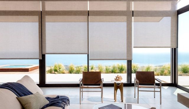 These Window Treatments for Sliding Glass Doors Let in the Perfect Amount of Light | Hunker