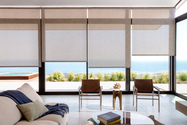 These Window Treatments for Sliding Glass Doors Let in the Perfect Amount of Light | Hunker