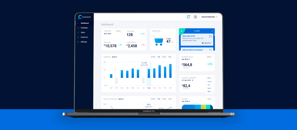Case Study: CashMetrics. User Experience Design for Finance Management Service
