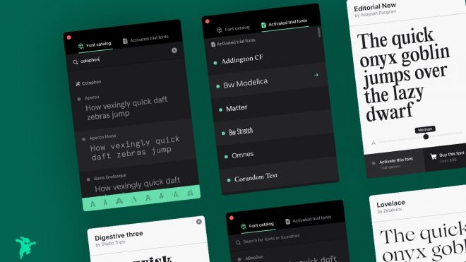 Fonts Ninja, a tool that will supercharge your workflow