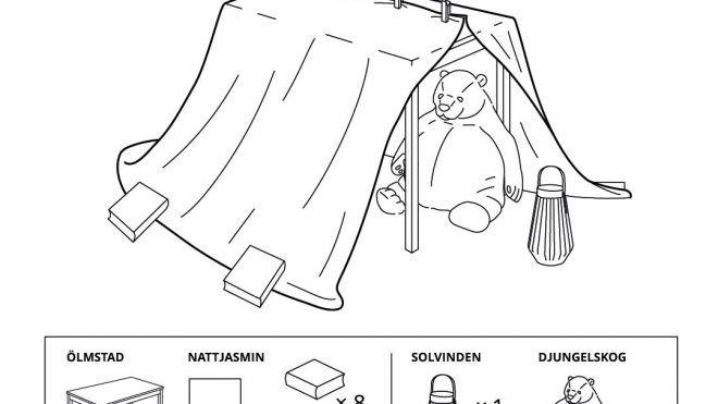 IKEA Has Designed Furniture Forts You Can Build at Home