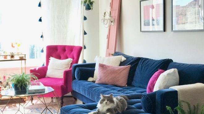 I Bought These 16 Pieces to Turn My Tiny Apartment Into a Comfy Bachelorette Pad