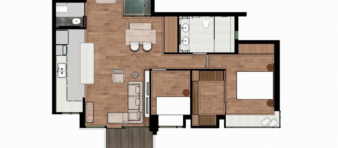 What happened when a Hong Kong couple asked a commercial designer to make over their home