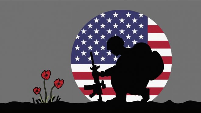 USC Aiken graphic arts class works to create Memorial Day design