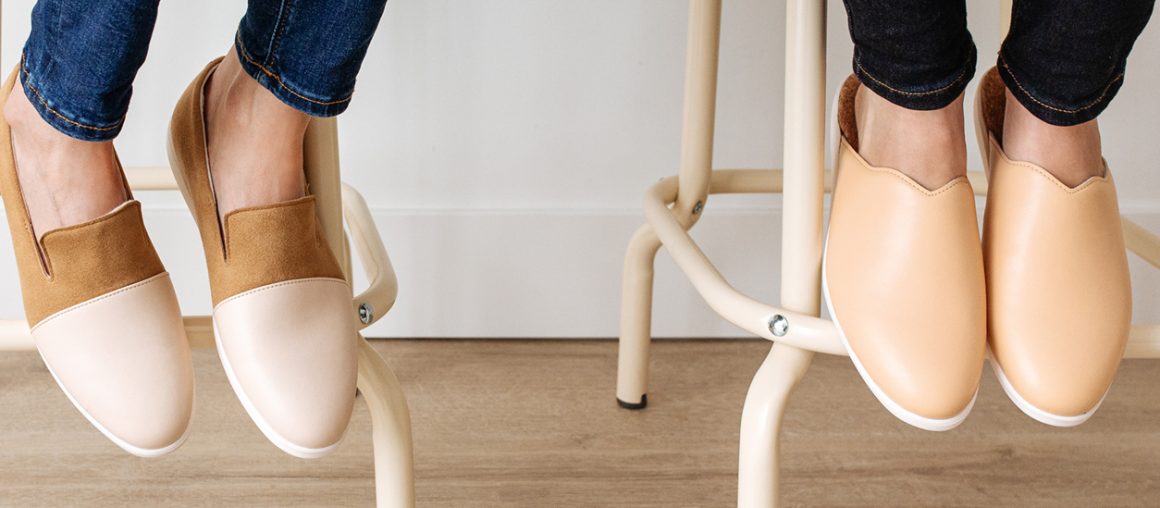 Work from home in style in these slippers made of natural and recycled materials