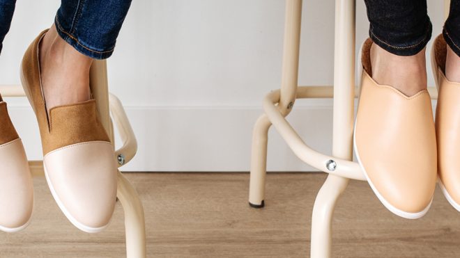 Work from home in style in these slippers made of natural and recycled materials