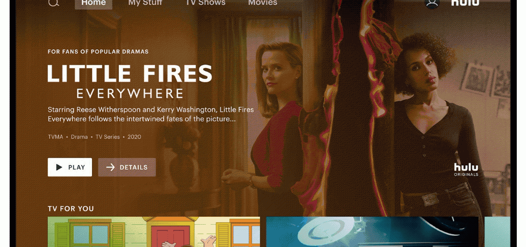Hulu is bringing back a simpler, more familiar home screen