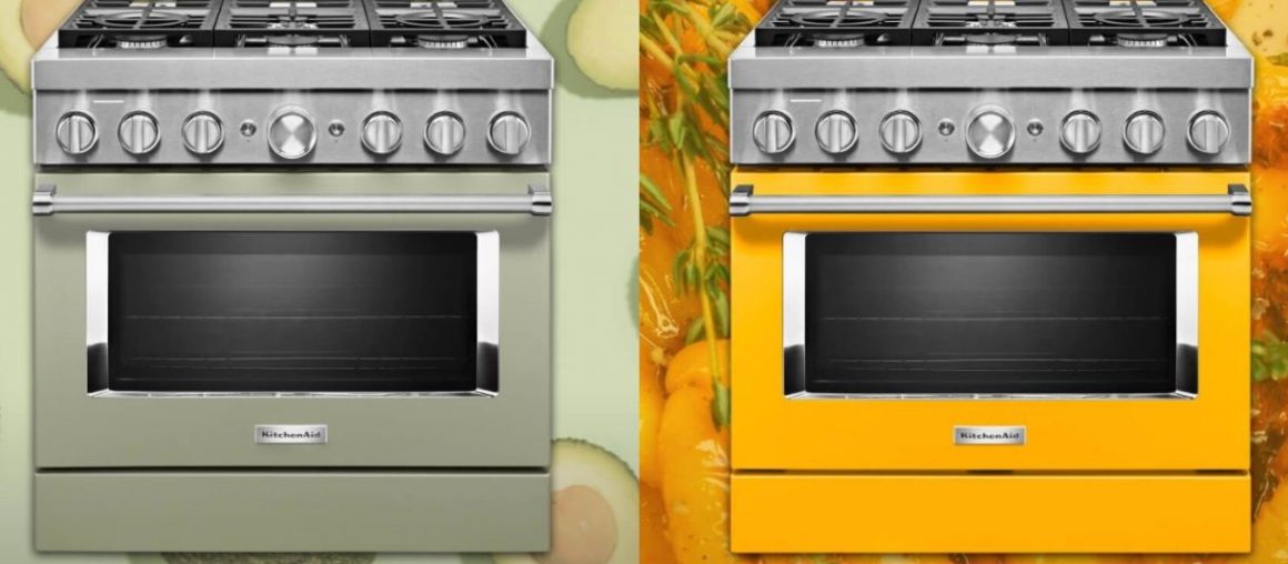 KitchenAid Released Gas Ranges in 9 New Colors, and Yes, You Should Absolutely Match It to Your Stand Mixer