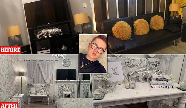 Boy, 15, transforms bedroom for £200 - using buys from B&Q and eBay