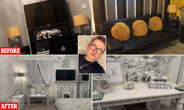 Boy, 15, transforms bedroom for £200 - using buys from B&Q and eBay
