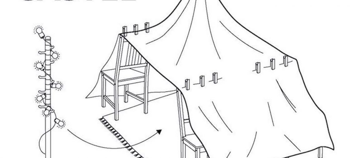 IKEA Releases Instructions on How to Build the 6 Best Blanket Fort Designs At Home in Quarantine