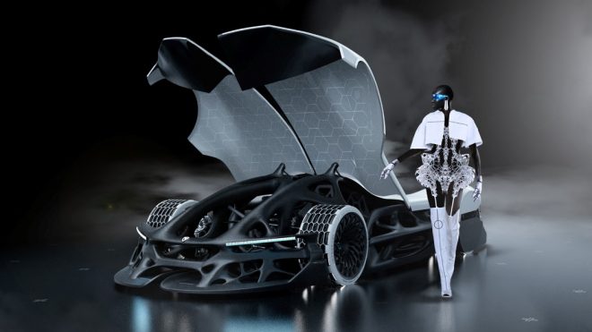 The Rimac Scalatan is a stunning concept car with a 3D-printed chassis that ‘breathes oxygen’