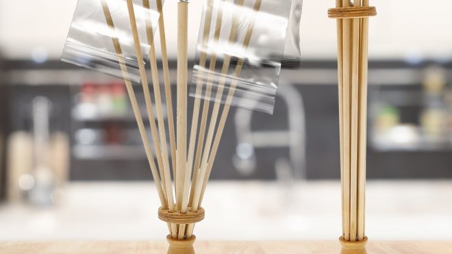 FloWorks Design Plastic Bag and Bottle Dryer