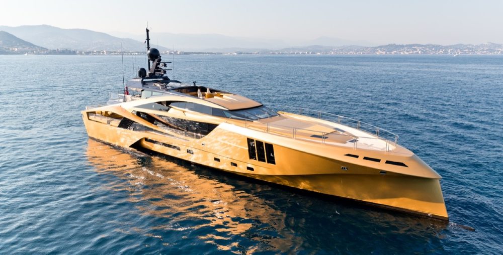 Boat of the Week: This 160-Foot All-Carbon Superyacht Is Like a Bond Villain Lair That Floats