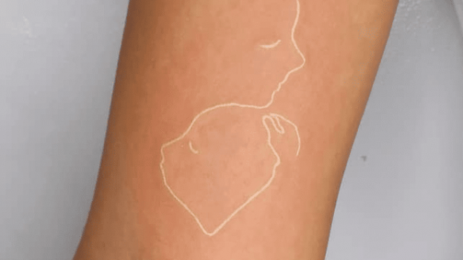 White Ink Tattoos Are So Mesmerizing—Here's Proof