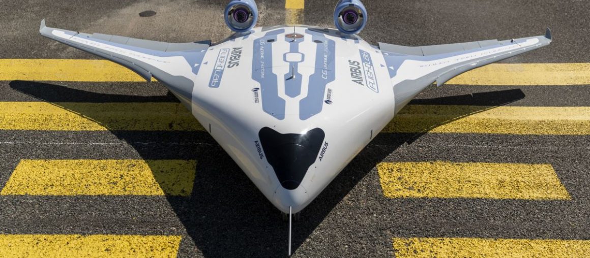 New Airbus Blended-Wing Airplane Concept Looks Very Similar to a 1940s Design for a Futuristic Flyer