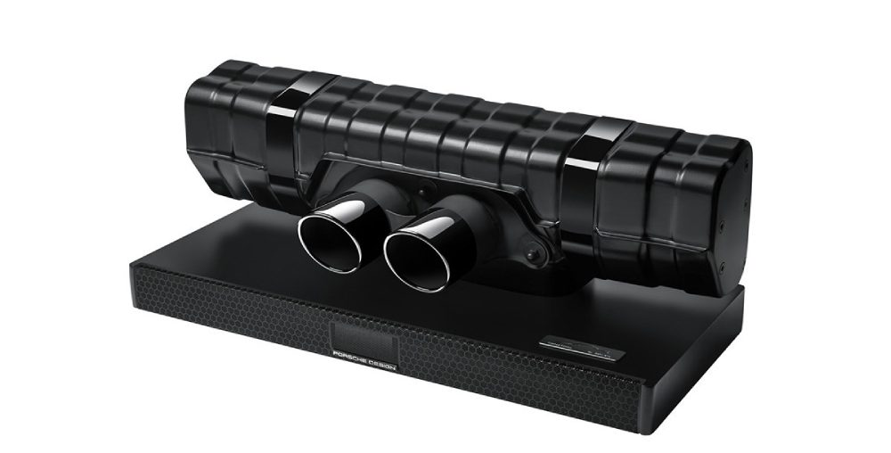 Porsche Releases an All-Black Edition of Its 911-Inspired Soundbar