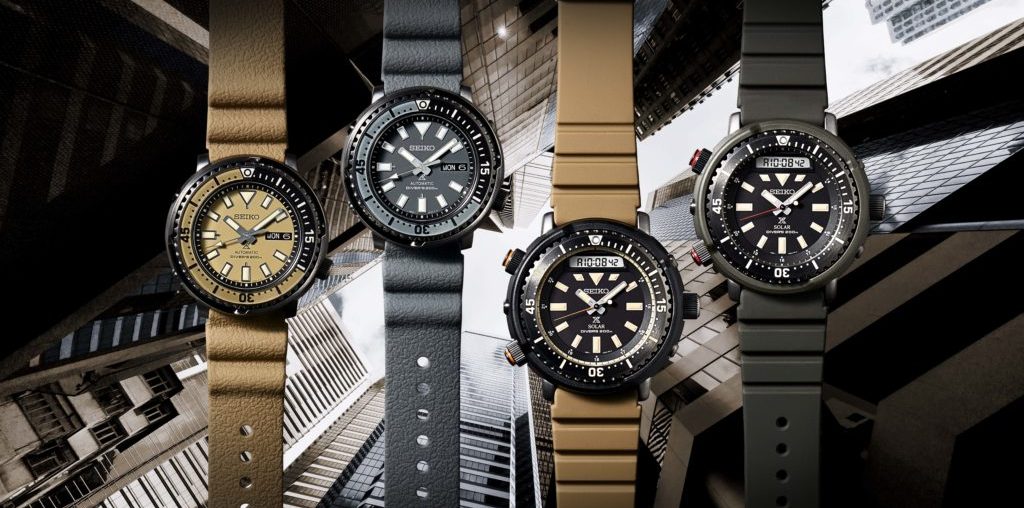 Seiko Unveils Prospex “Urban Safari” Street Series for Spring 2020