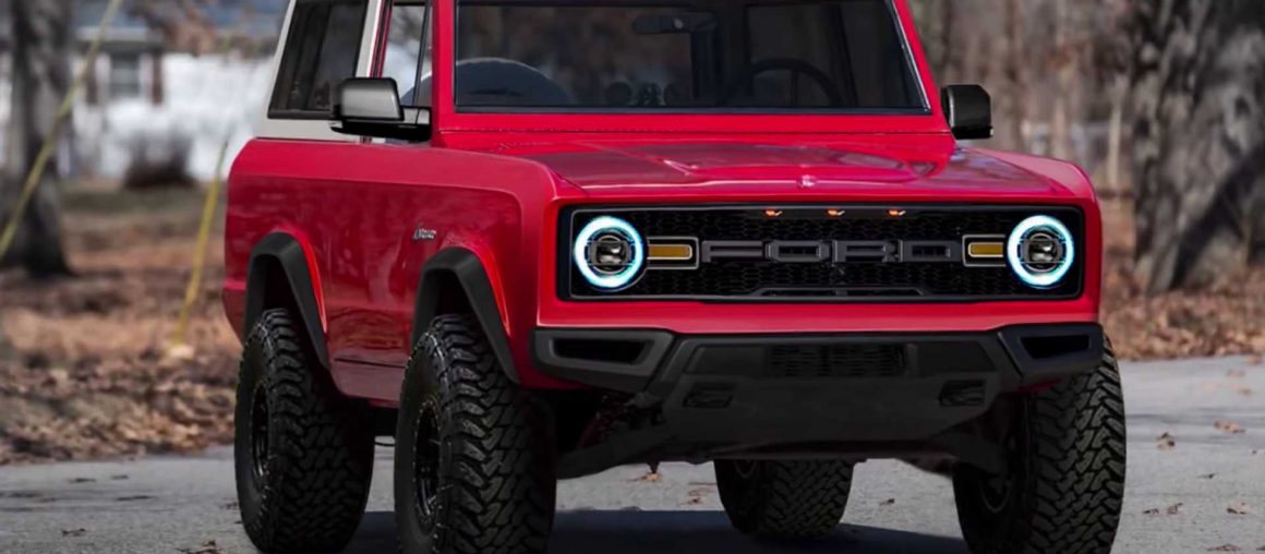 2021 Ford Bronco Rendering Combines Modern Cues With Original Design
