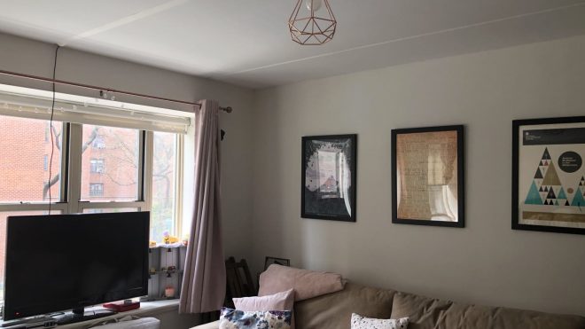 These $31 Plug-In Amazon Pendant Lights Saved My Sad, Dark Living Room